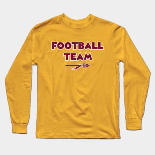 Football Team - Yellow Long Sleeve T-Shirt